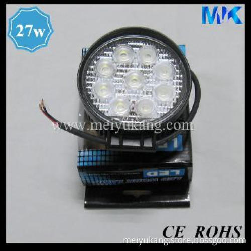 IP68 27W Auto Auto led head light, 12v Cree led head light for trucks